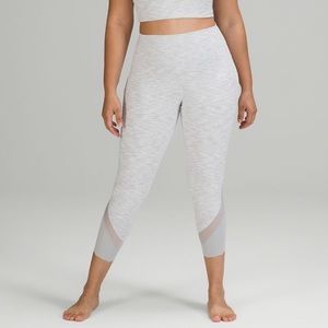 Lululemon Wunder Under Scalloped Hem High Rise Crop 23” Leggings *Luxtreme